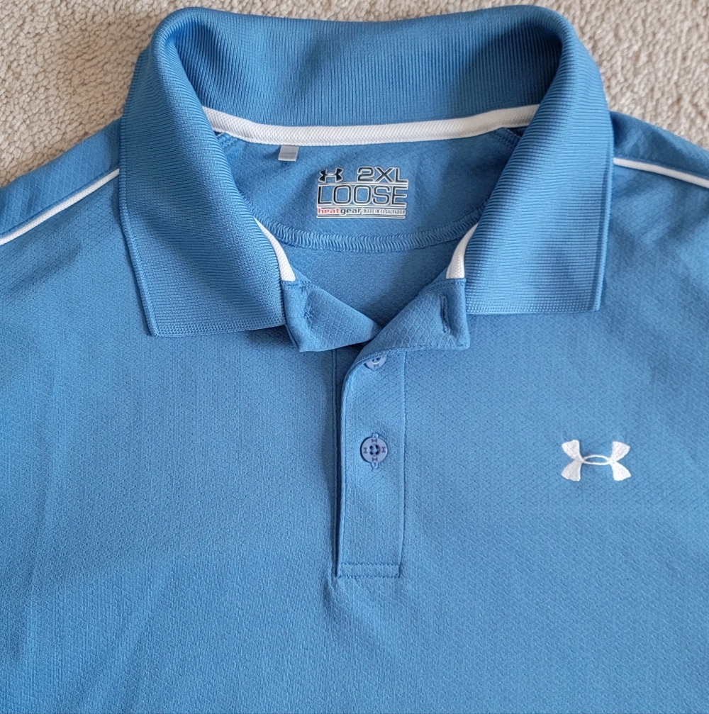 Under Armour Men's Polo Shirt in Blue